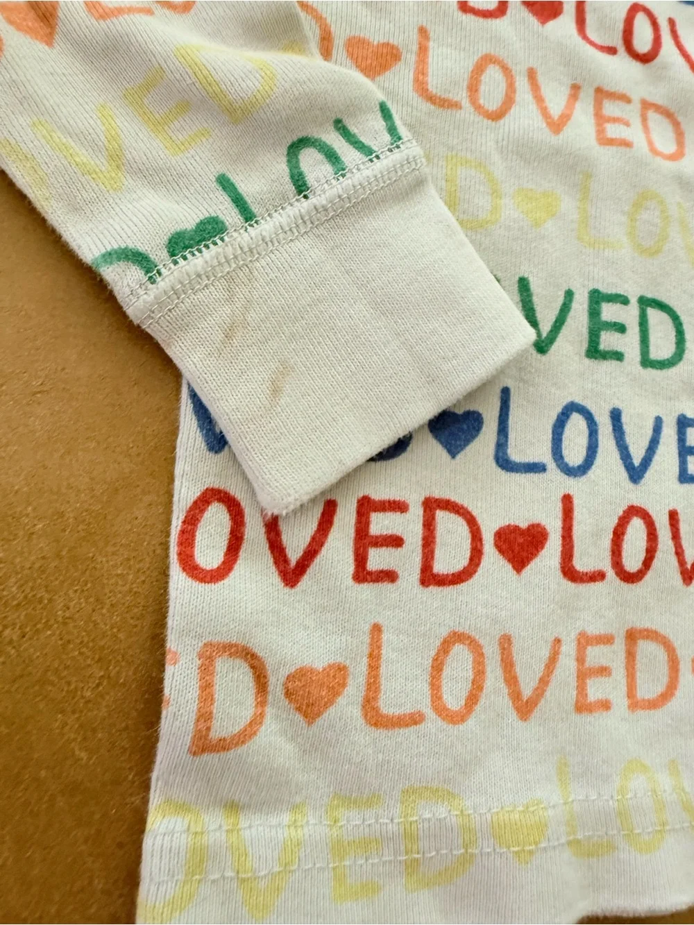 Hanna Andersson Organic Cotton Loved Pajamas 3T
